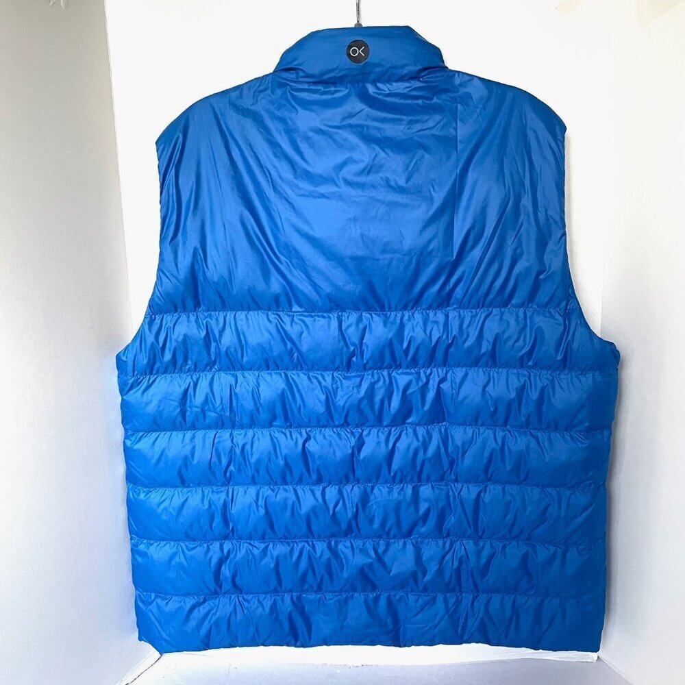 Outerknown Meridian Blue Puffer Vest Men’s - Picture 2 of 5